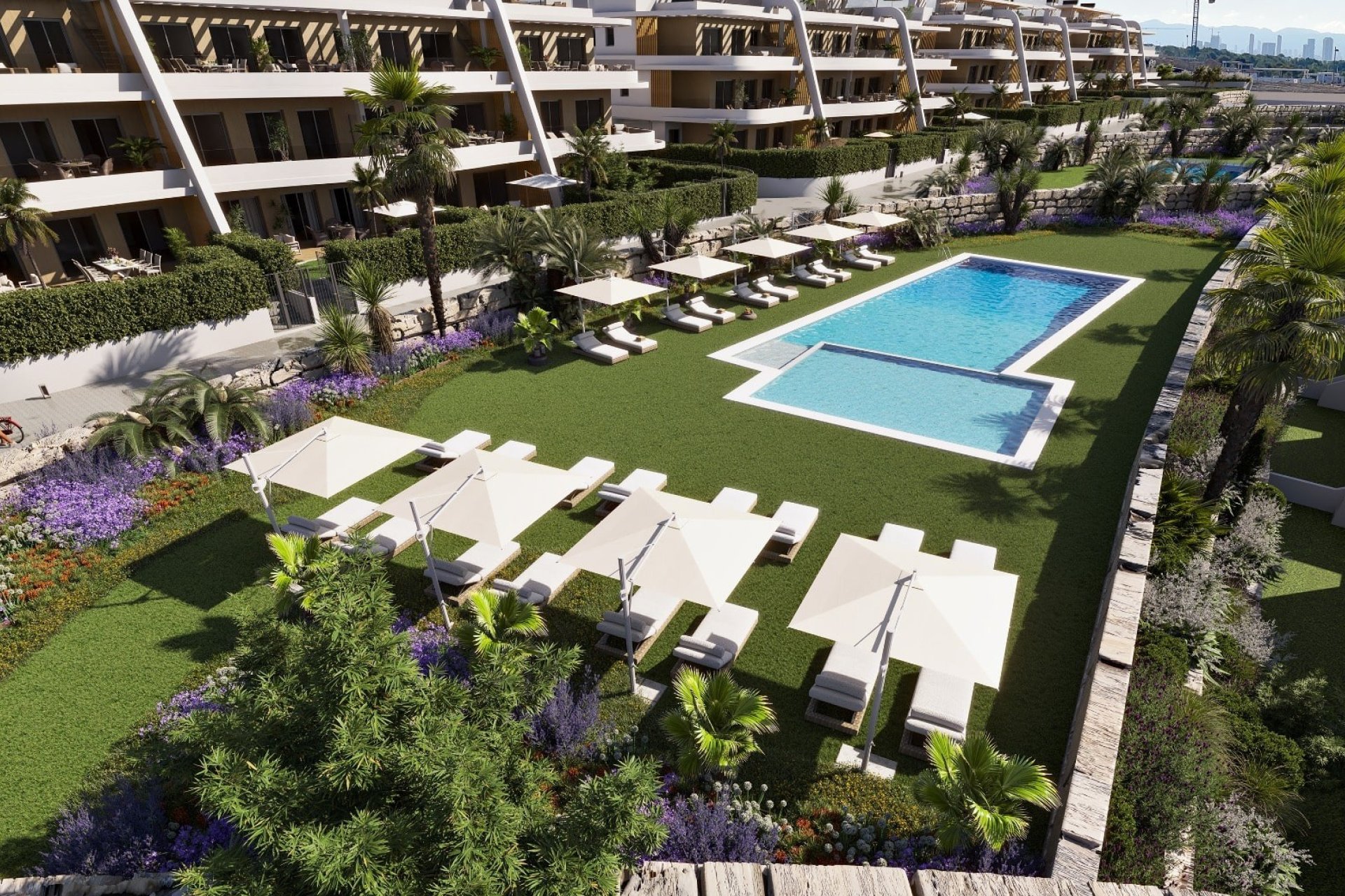 New Build - Apartment / flat - Finestrat - Puig Campana Golf Course