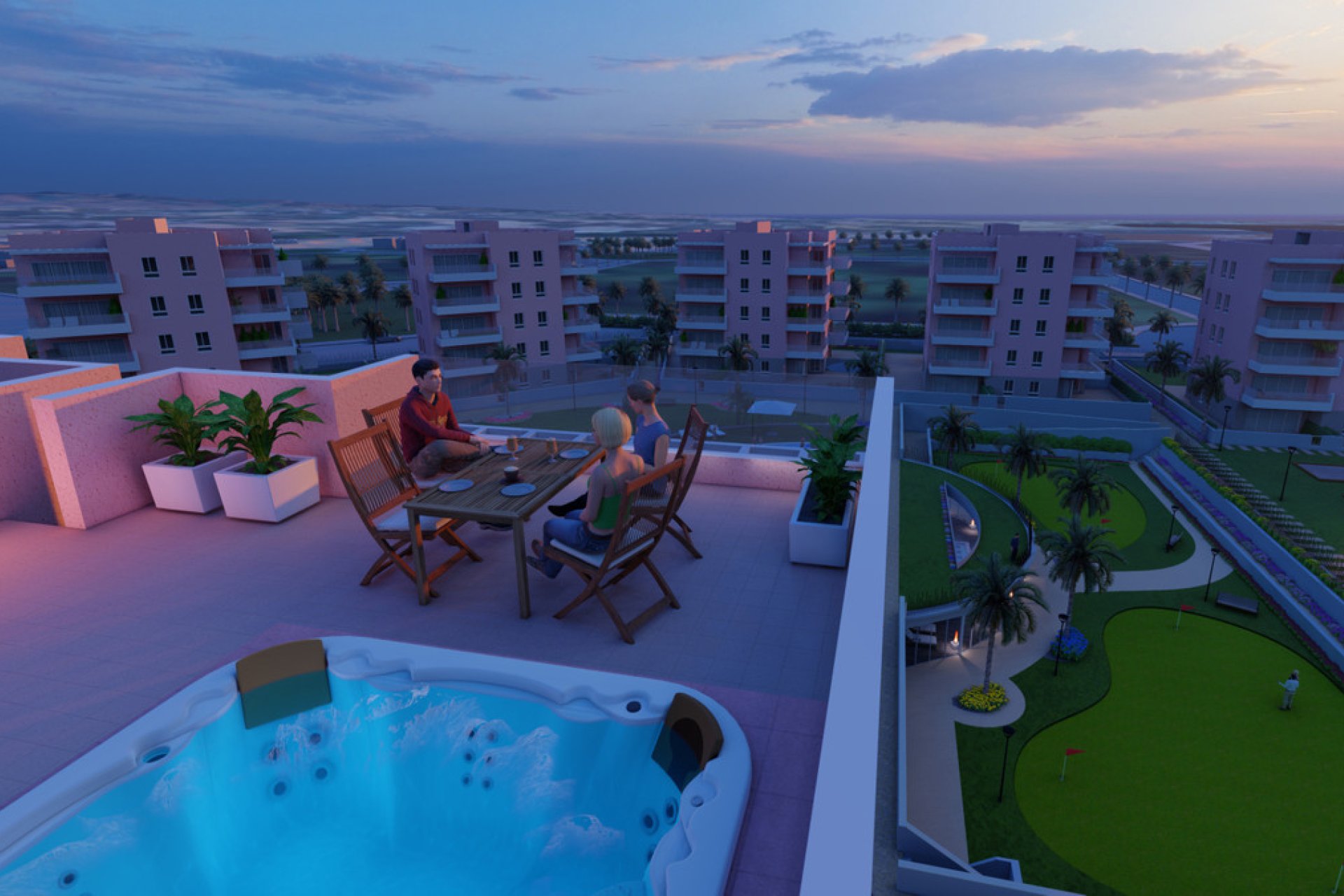 New Build - Apartment / flat - Urbanización El Raso