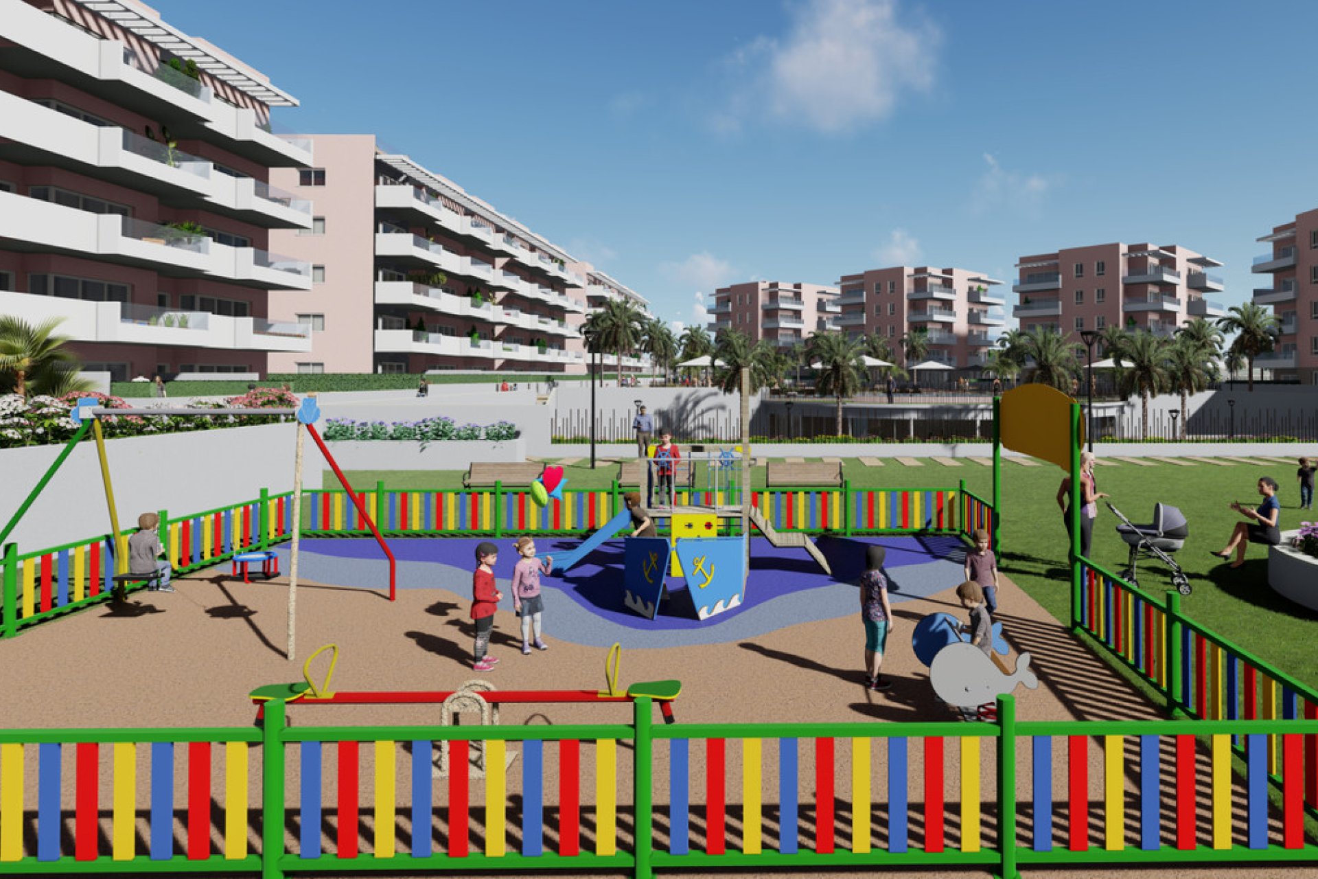 New Build - Apartment / flat - Urbanización El Raso