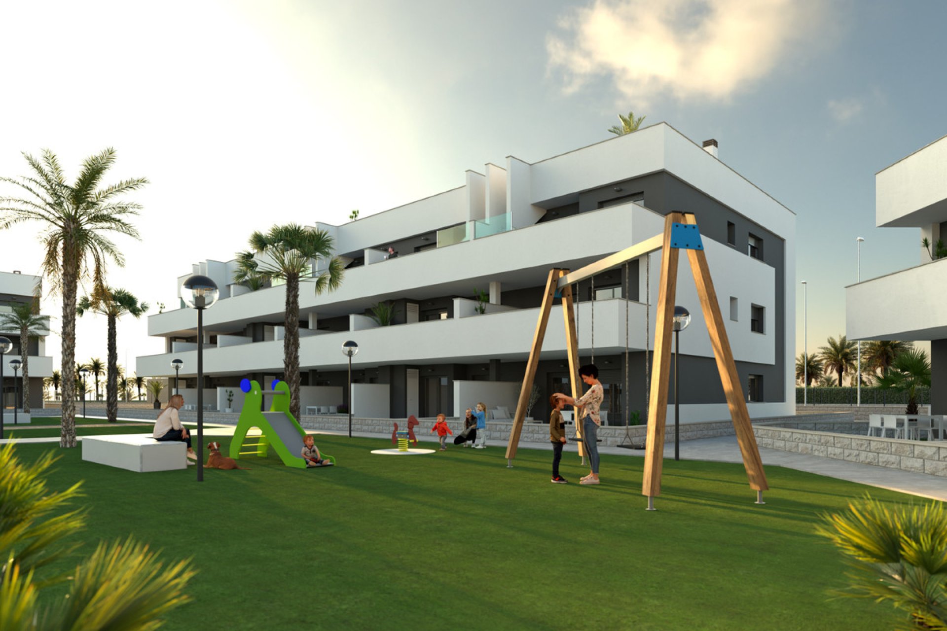 New Build - Apartment / flat - Urbanización El Raso