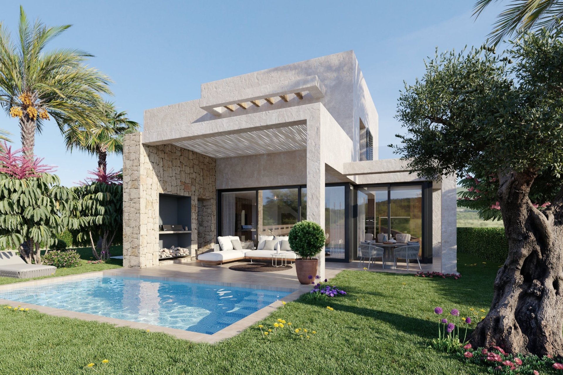 New Build - Villa -  - Villaricos