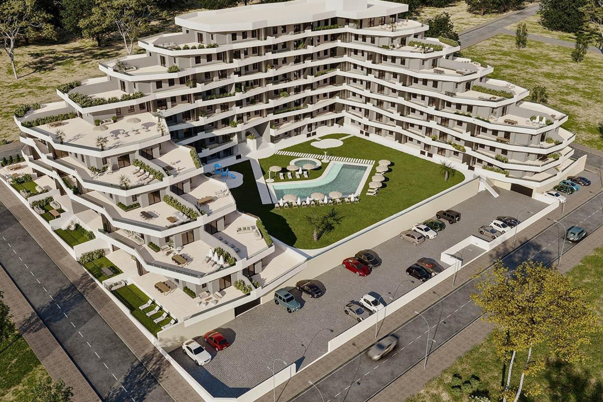 Obra nueva - Apartamento / piso - San Miguel de Salinas