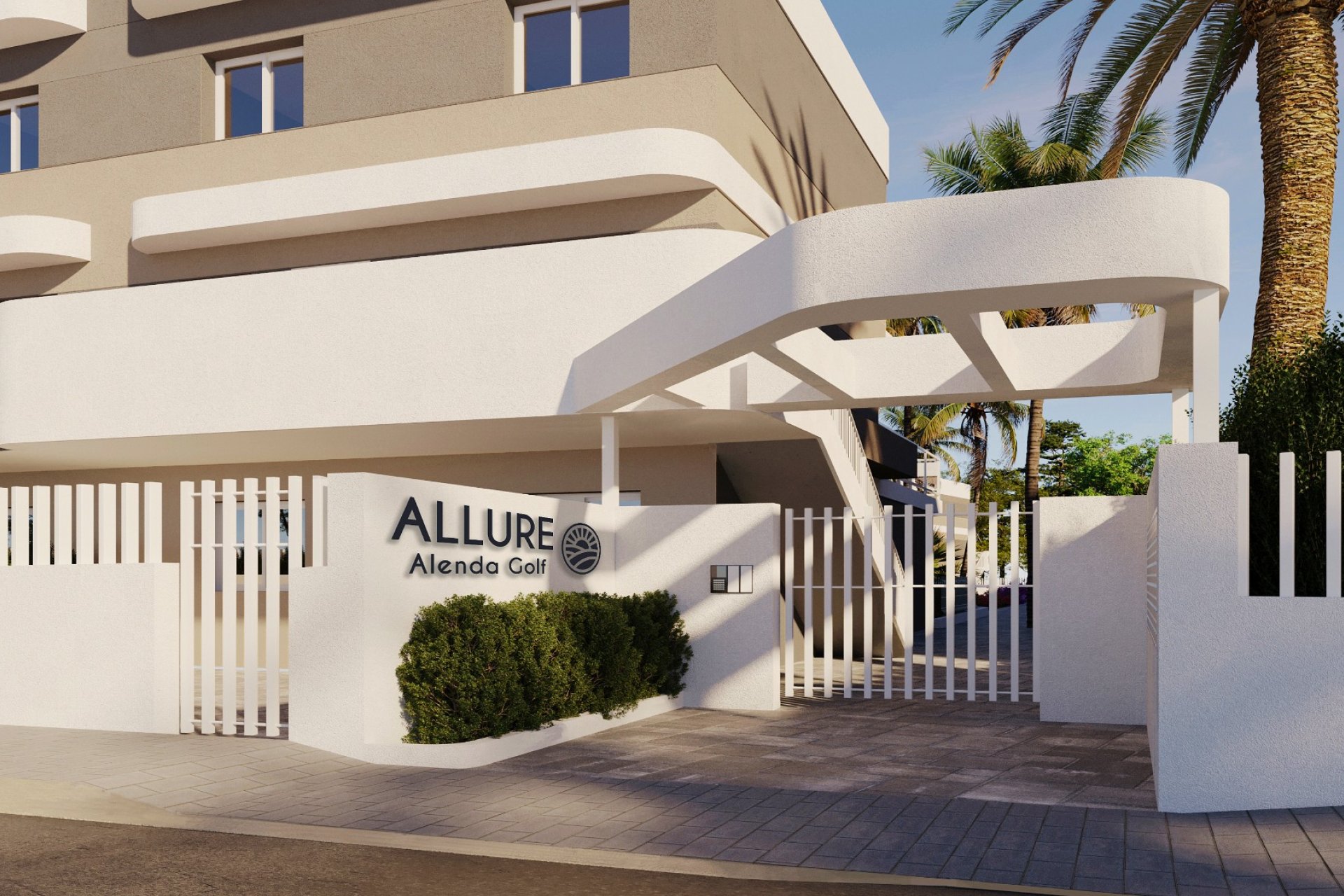 Residencial entrance