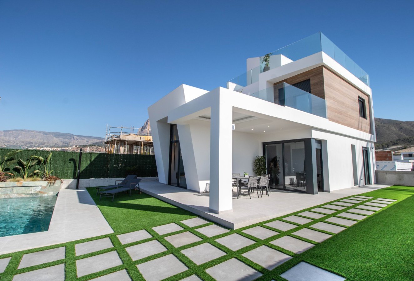 Obra nueva - Villa - Finestrat - Golf de Puig Campana