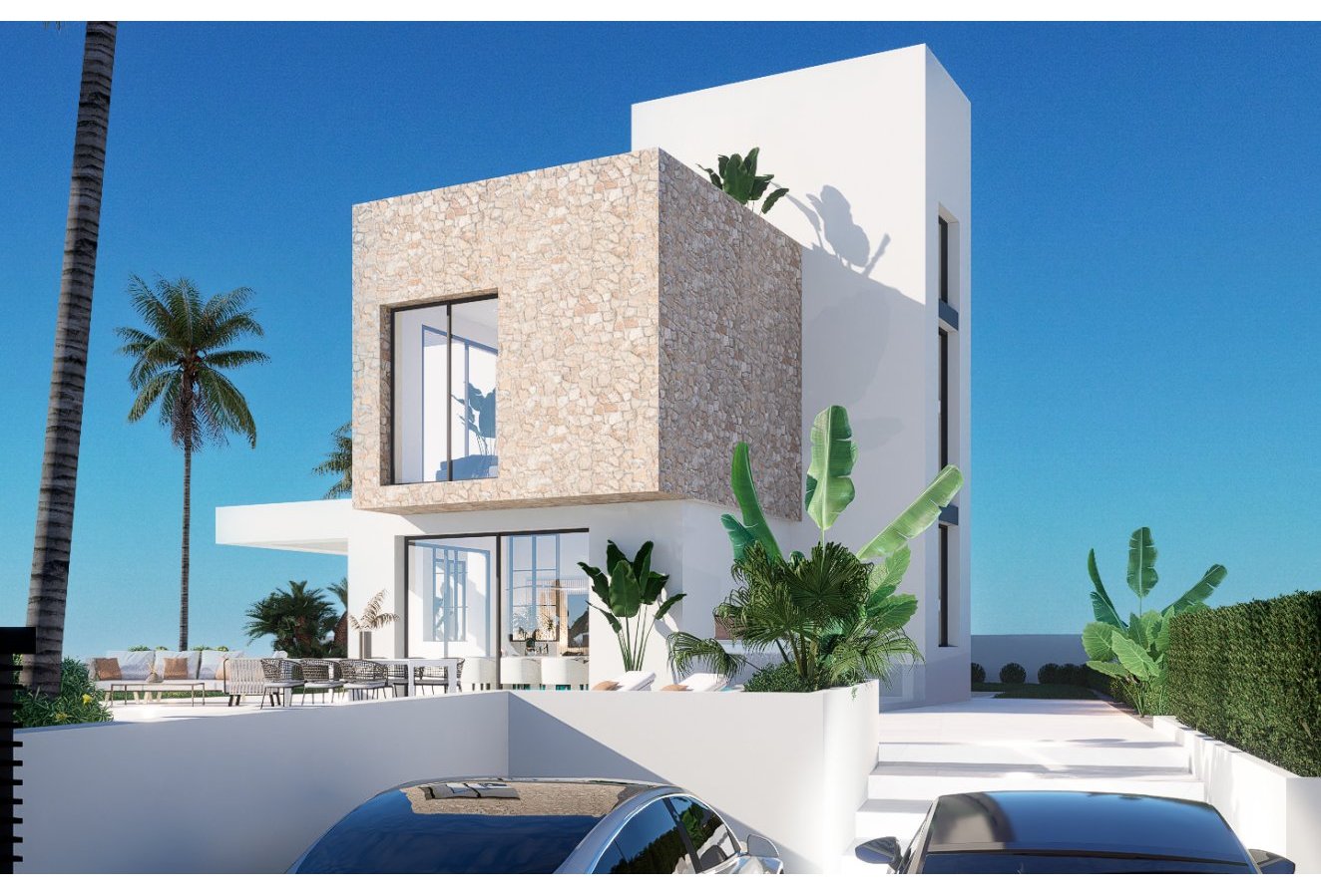 Obra nueva - Villa - Finestrat - Golf de Puig Campana