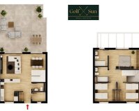 Nouvelle construction - Duplex - Monforte del Cid - Alenda Golf