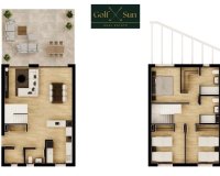 Nouvelle construction - Duplex - Monforte del Cid - Alenda Golf